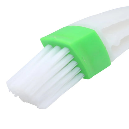  2-in-1 Green Air-Conditioner Outlet Cleaner Brush 